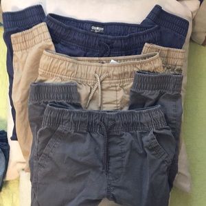 (3) Pairs Boys size 6 OshKosh elastic waist pants